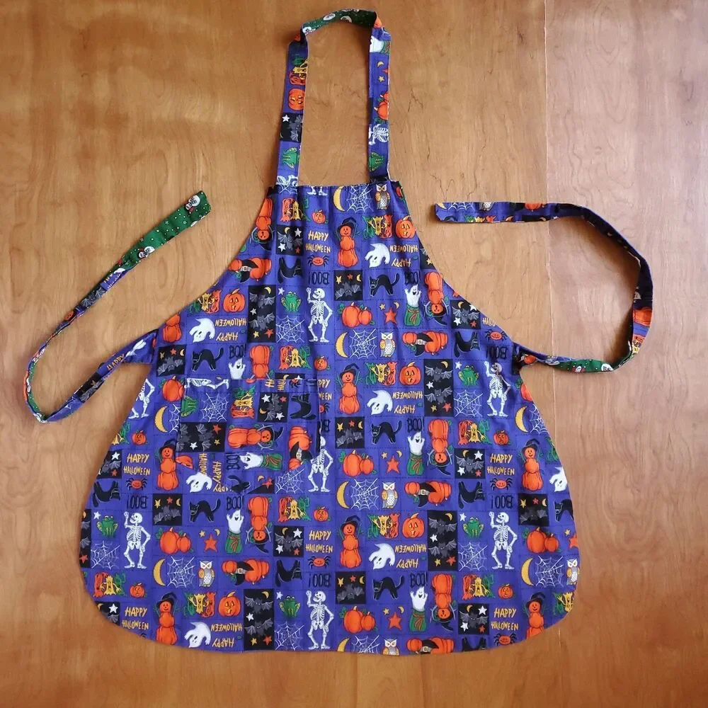 Handmade holiday apron